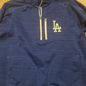 Los Angeles Dodgers  Quarter-Zip Pullover jacket 2XL  2X champs!!!!
